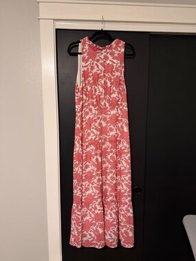 Sam Edelman Pink and White Floral Maxi Dress
